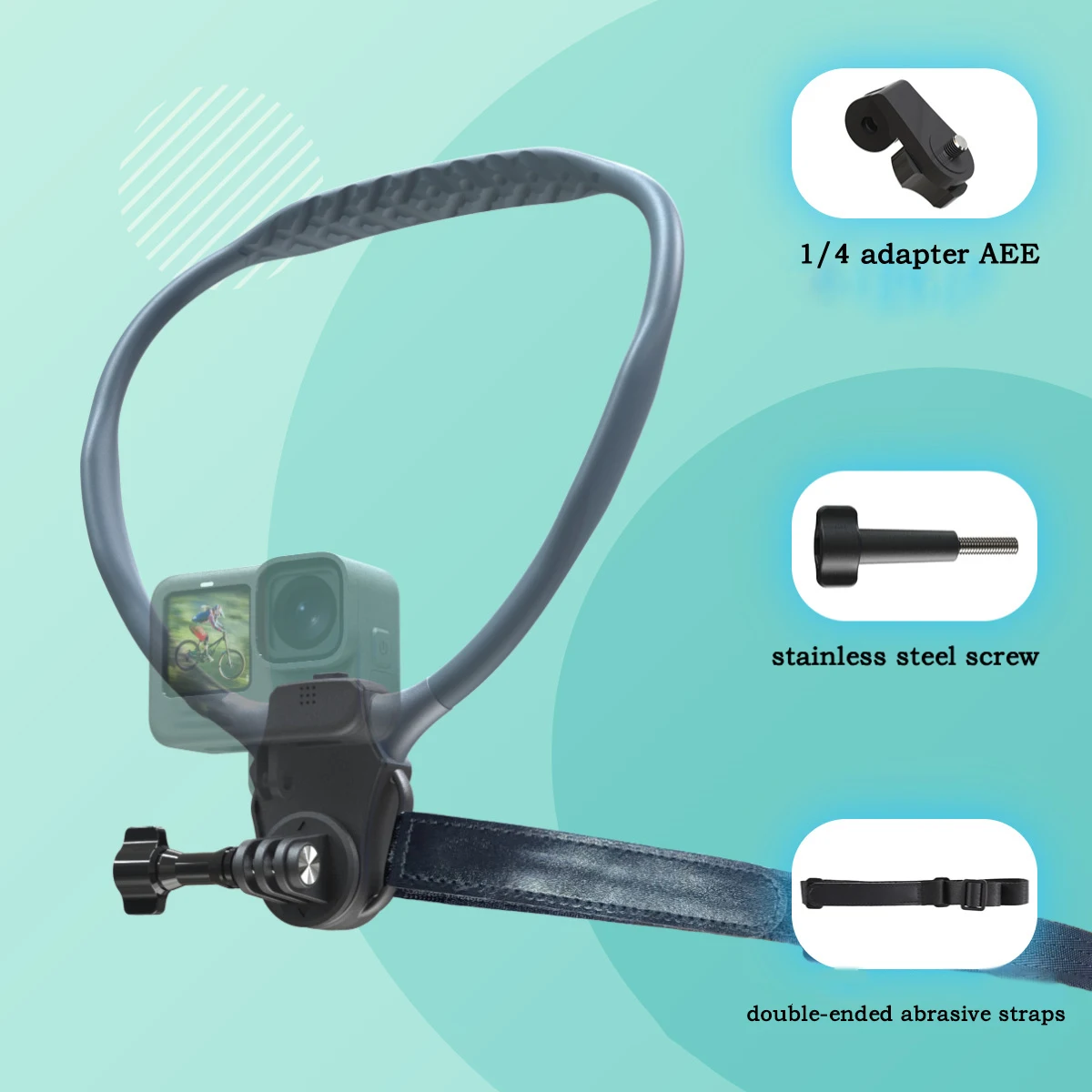 

Магнитный держатель для сотового телефона, ожерелье без рук, подставка для мобильного телефона, подходит для Apple Magsafe, крепление на шею, переносной магнитный кронштейн