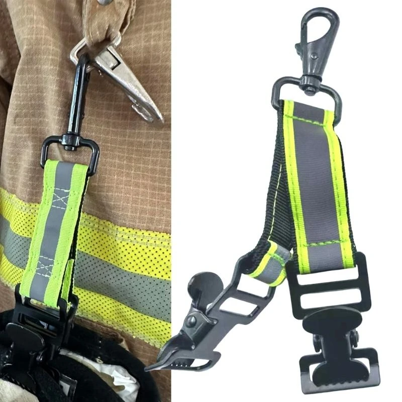 Handschuhhalter für Feuerwehrleute, Praktischer Grün-Grauer Arbeitshandschuh-Clip, Multifunktionaler Tragbarer Handschuhhalter – Detail 3