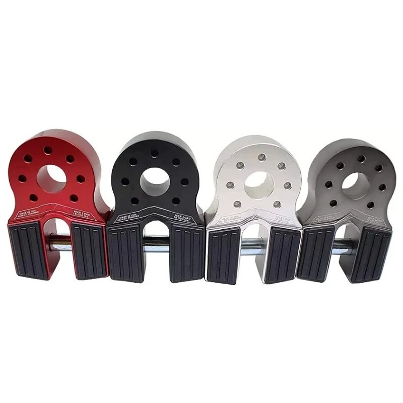 Aluminum Fairlead Winch Tow Hook Heavy Duty Off Road Vehicle Rescue Bumper Modification Accessory