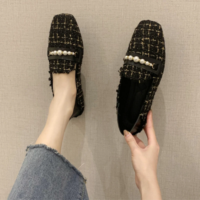 Flat Women Footwear Slip on Ladies Shoes High Quality Sale Spring 2024 Loafers New Shoe Arrival Daily Routine Offer Urban Summer