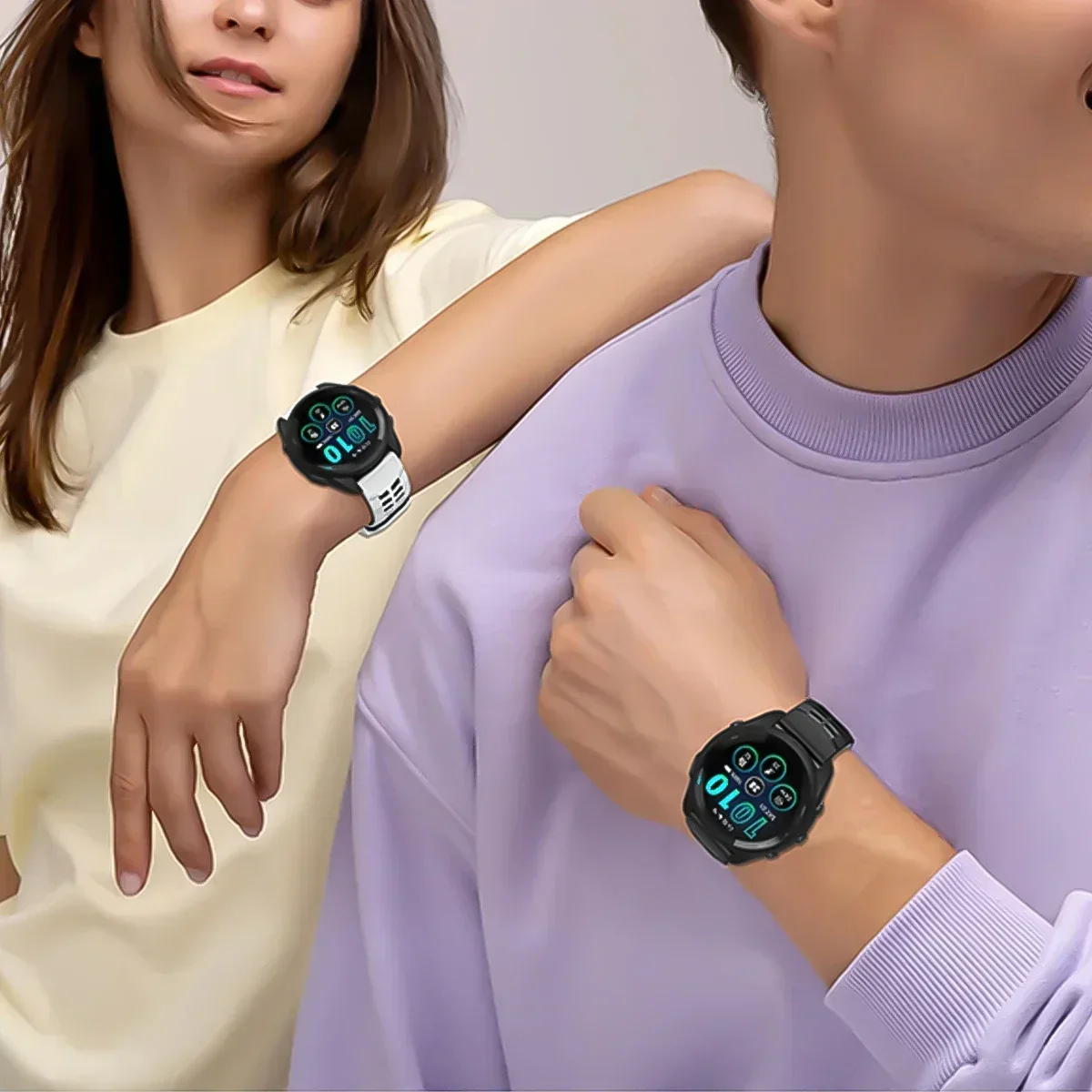 22 مللي متر سيليكون الفرقة لهواوي GT5 4/3Pro استبدال معصمه لساعة شاومي اللون 2 S2 46 مللي متر حزام نشط لسوار Garmin #6