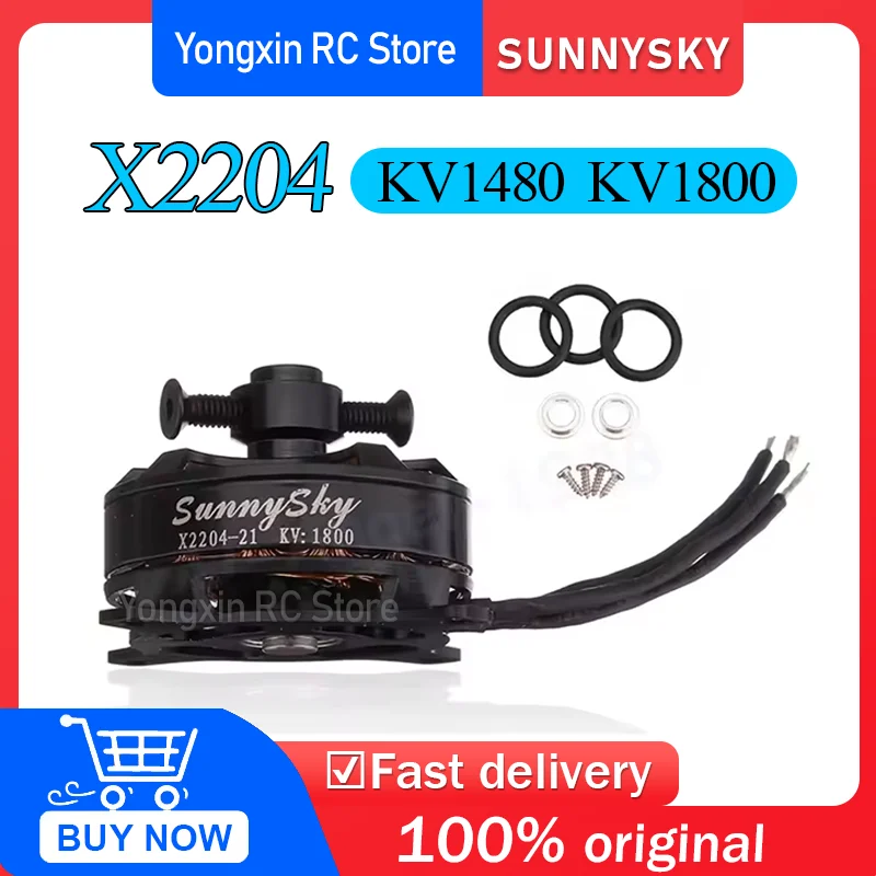 

Бесколлекторный двигатель Sunnysky X2204 KV1480 KV1800 для радиоуправляемых вертолетов, самолетов, квадрокоптеров M Supernova