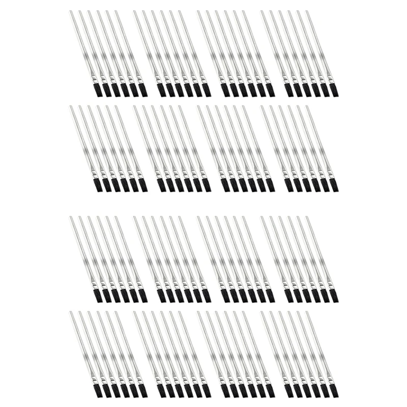 AT13 Acid Brushes - 96 Count 3/8 Inch Horsehair Acid Flux Brushes, Disposable Glue Brushes For Woodworking, Epoxy Brushes