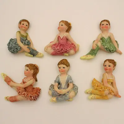 

PRZY Mold Silicone Ballet Model Chocolate Baking Mold Fondant Cake Clay Resin Ballet Girl Moulds Gypsum Chocolate Candy