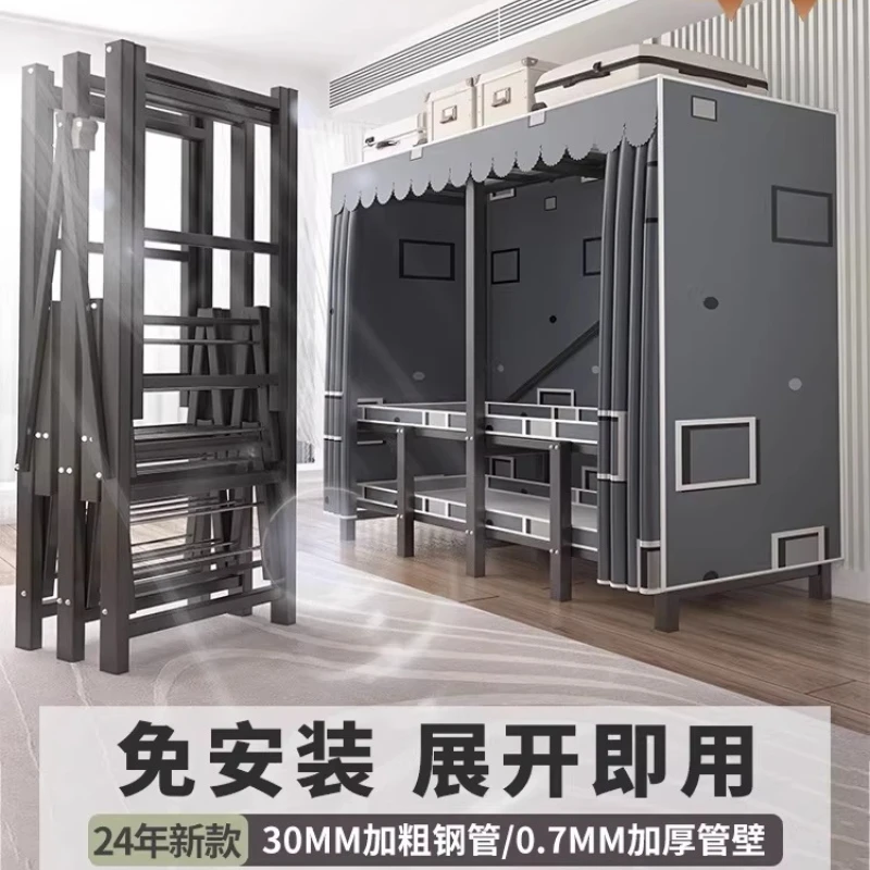 Wardrobe Home Bedroom Free Installation Folding Simple Cloth Wardrobe Rental Room