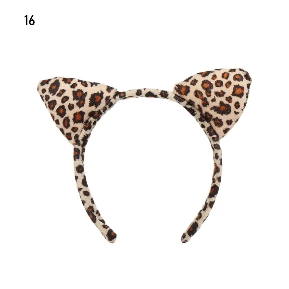 Theme Party Cartoon Cosplay Dog Zebra Hair Band Hair Accessories Party Supply Animals Ears Headband