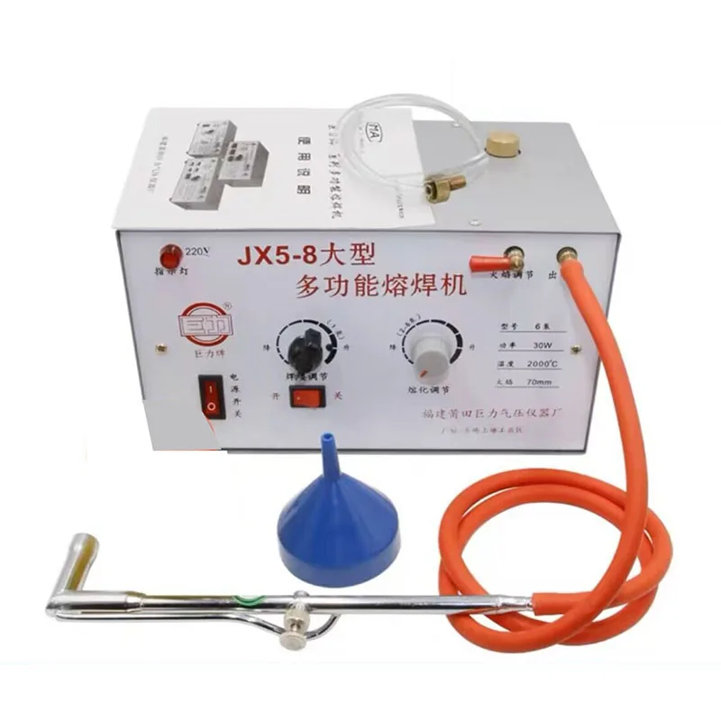 JX5-8 220V Welding Melting Machine Gold Silver Welding Melting / Soldering Maximum Temperature Up To 2000 Jewelry Welding Tool