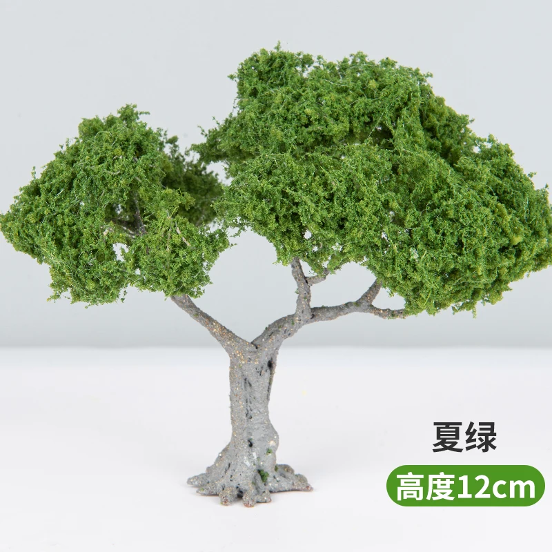 

10CM/12CM/15CM High-Quality Colorful Tree Model N scale Miniature Wire Tree Field Landscape Military Sand Table Making Material