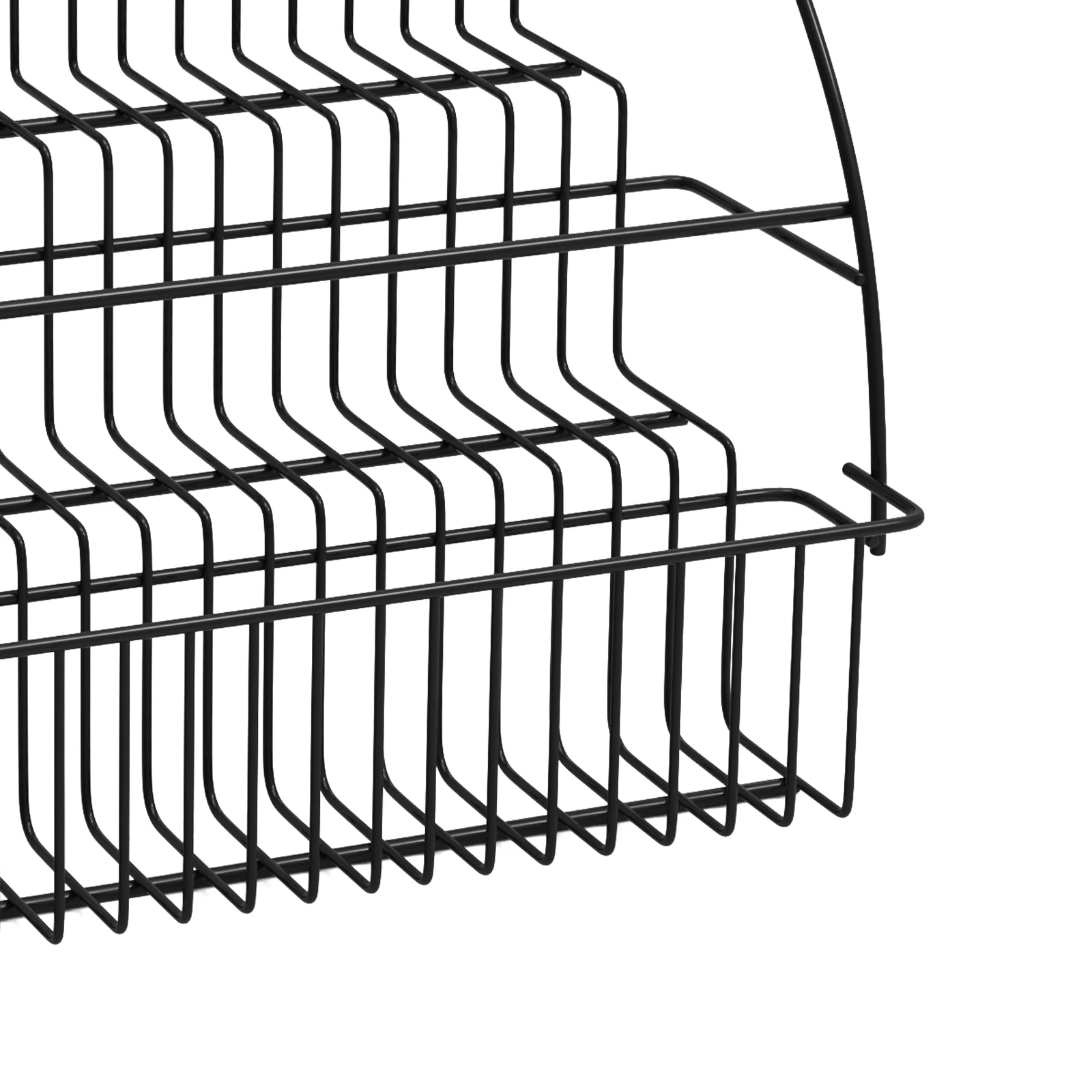 المطبخ الحمام 3-Tier المعادن تخزين الرف الوقوف سحب أسفل خزانة التوابل الرف المنظم تحميل 5 كجم #6