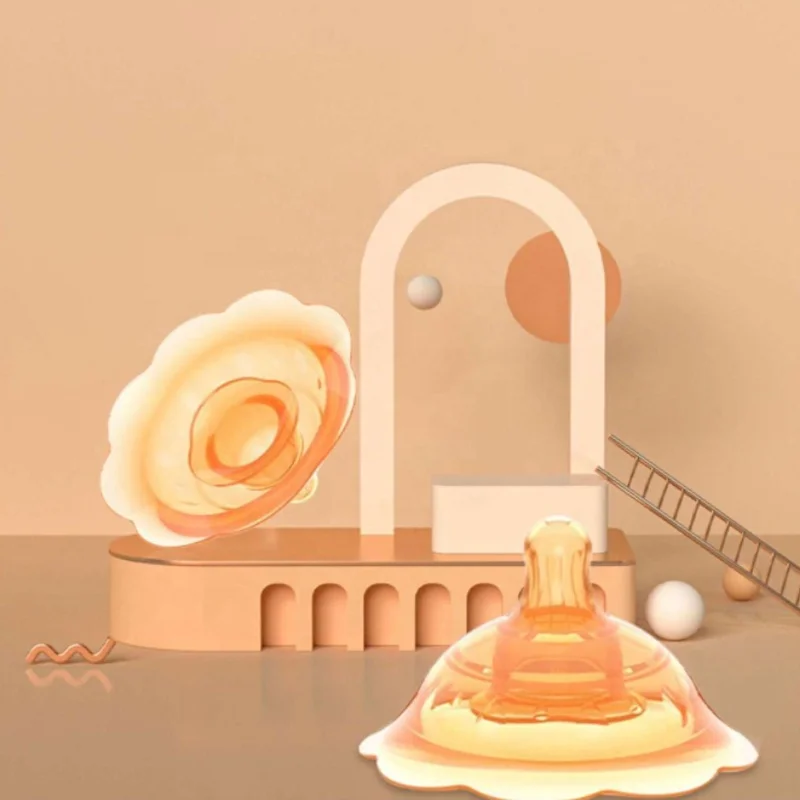 

Силиконовые защитные приспособления для сосков, защитный чехол для сосков для кормления мам, портативный сосок для грудного вскармливания, защита от перелива