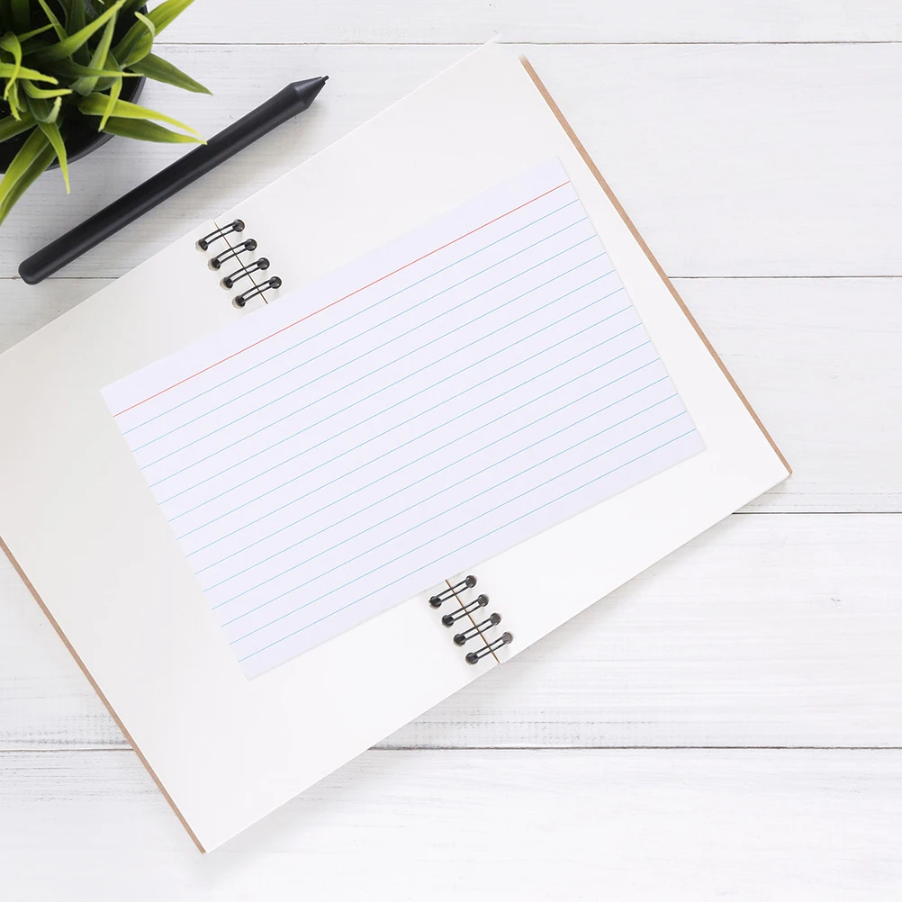 

Index Card Record Cards Paper Pads Small Blank Flashcards for Revision