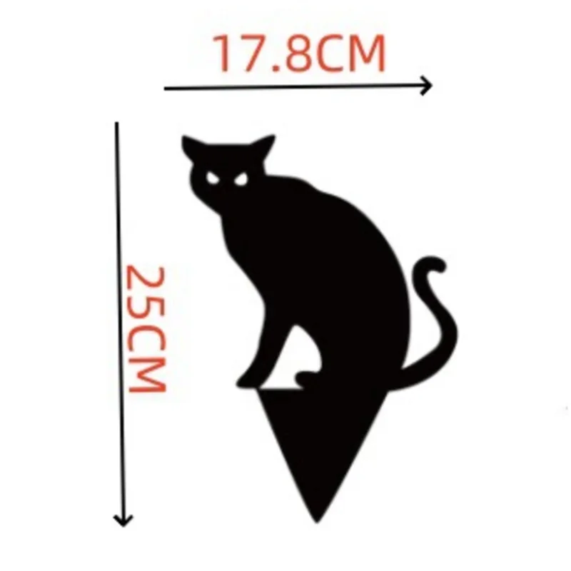 UNCL 3 Pcs Of Outdoor Garden Silhouette Metal Ground Plugs, Hollow Crafts Decorative Ground Plugs