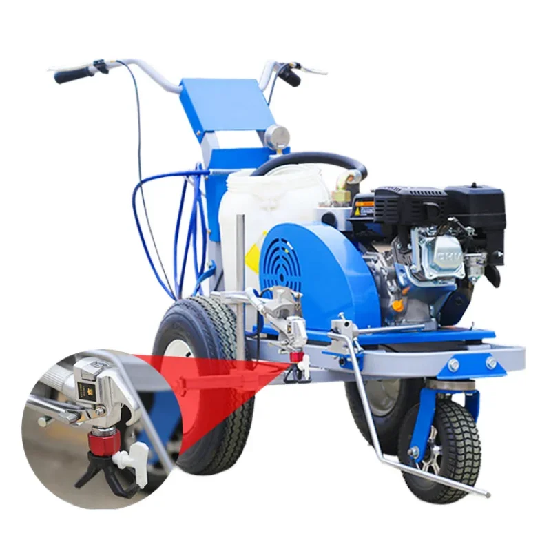 Single Gun Marking Spray Spray Machine Traffic Line Marker Airless Paint Sprayer Cold Spray Road Making Machine