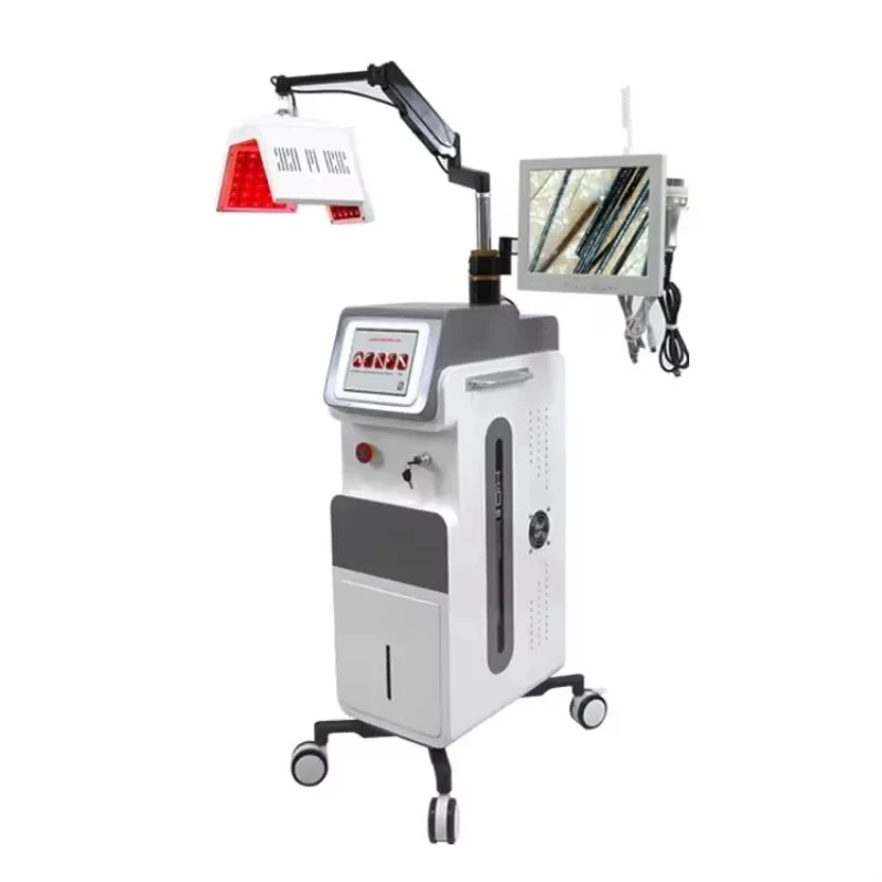 

Hot-selling 650nm high-frequency electrotherapy ozone comb stimulates scalp health hair regeneration machine