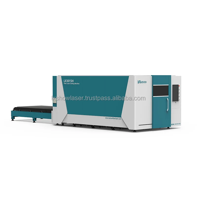 

1000w 1500w 2000w 3000 4000 watt raycus 1500*3000mm enclosed type cnc fiber laser cutting machine for steel