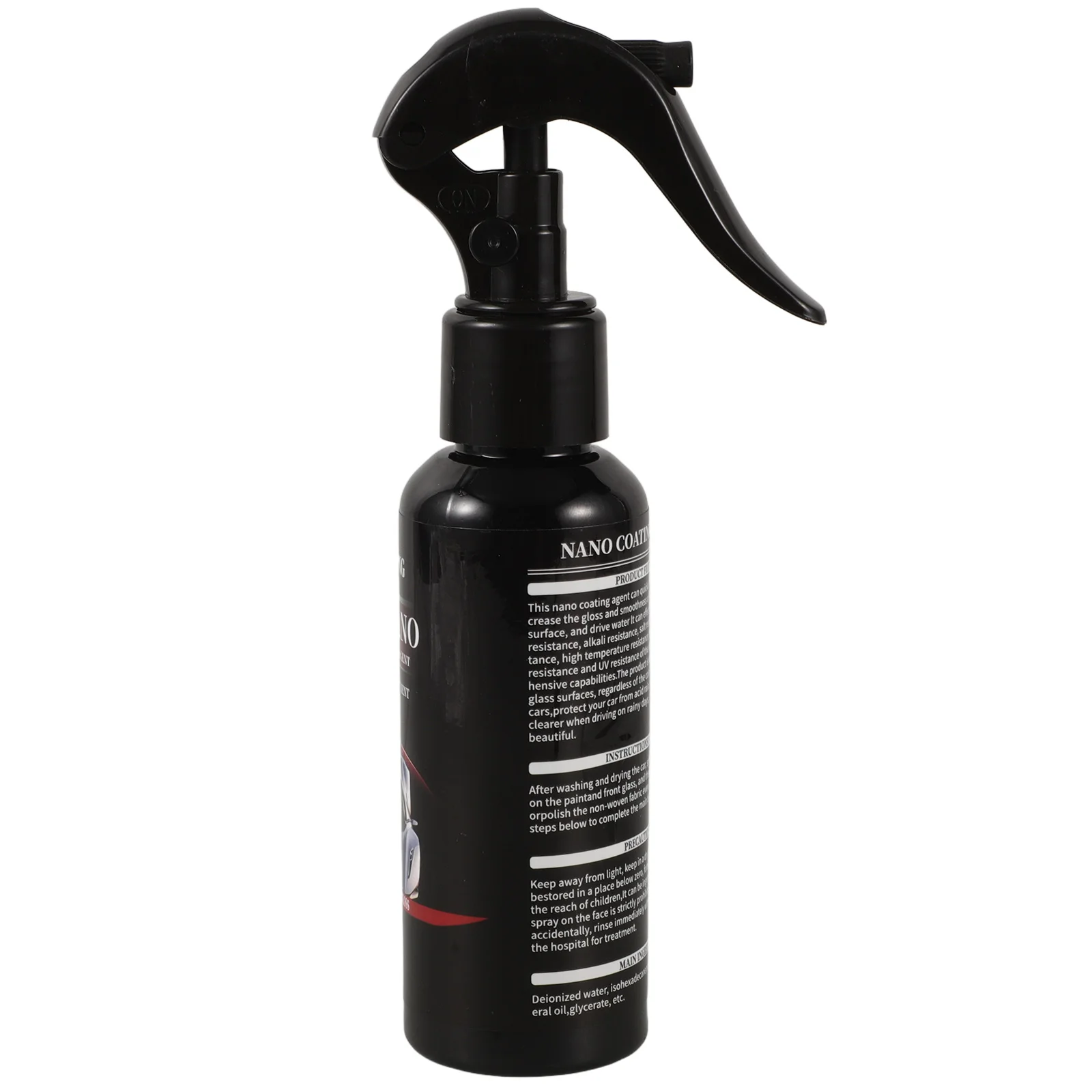 

Car Automotive Coating Wax Paint Sun Damage Repair Drive Water Agent Spray Nano Cleaning Black Accessories for Women