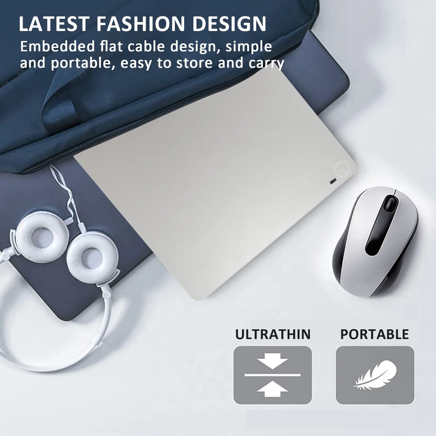 

External 3D Blu Ray DVD Drive,USB 3.0 and Type-C Blu Ray CD DVD Drive Player Ultra Slim Slot-in CD DVD Burner