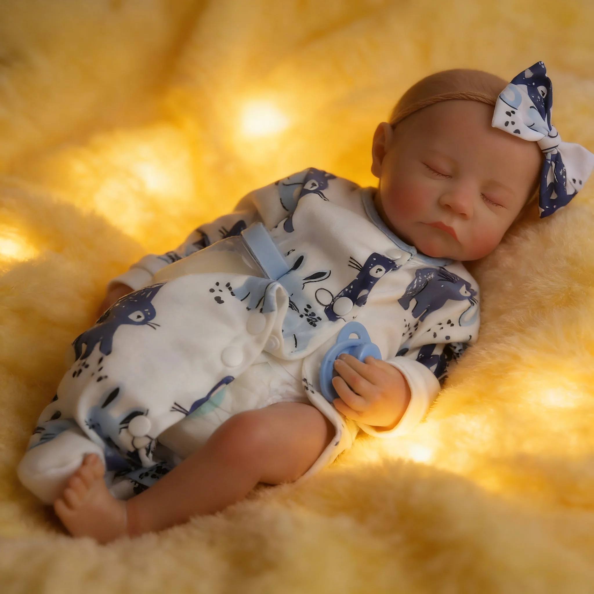 18-Inch Reborn Baby Dolls  - Realistic Newborn, Soft Weighted  Body, Adorable Poseable Real Life Doll– Gift for Kids Age 3+