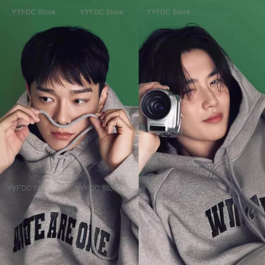 

EXO WE ARE ONE Hoodies Kpop Popular Clothes Oh Se Hun XIUMIN BAEK HYUN Park Chanyeol Same Hoodie Women Men Oversized Sweatshirt