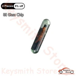 KEYECU Ignition Transponder Glass 8E Chip for Chevrolet Spark for Audi Q7 for Honda 2007-2010 Auto Remote Fob 8E Glass Chip