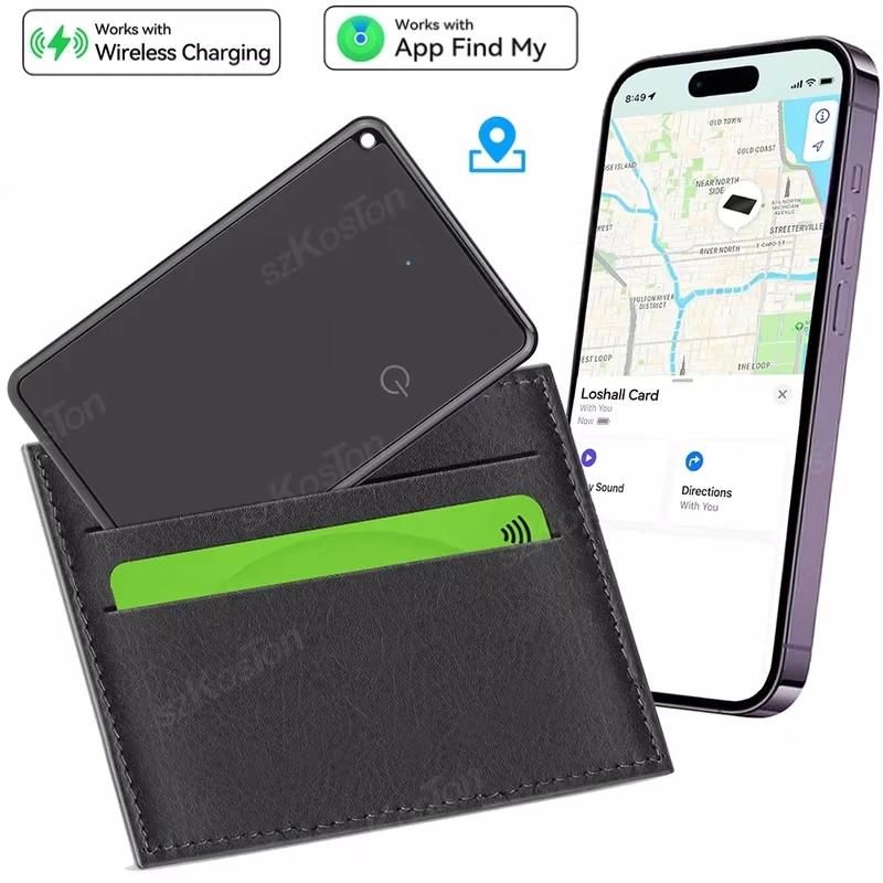 carregamento sem fio wallet phone finder smart tracking device a prova dagua track card localizacao works for ios find my tracker 01