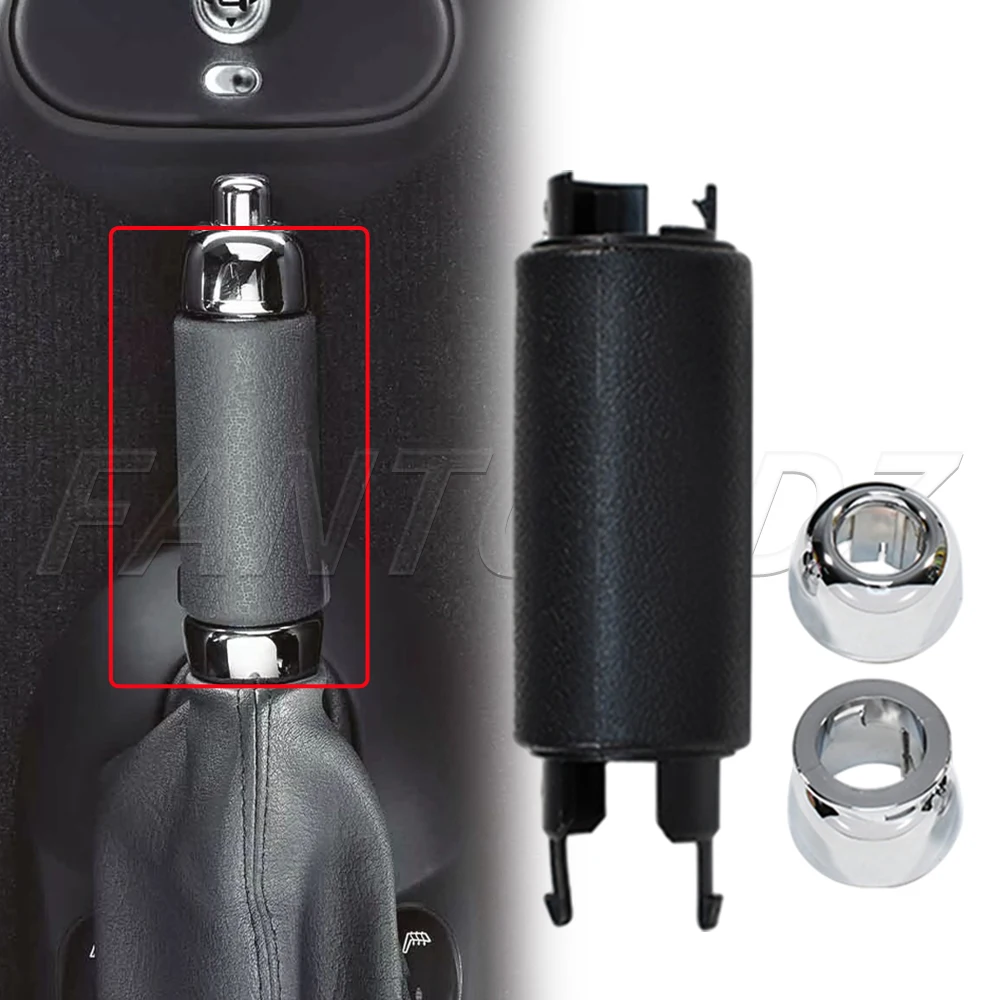 34406774436 Handbrake Handle Grip Black Chrome For MINI R50 R52 R53 R55 R56 R57 R58 R59 Parking Brake Car Accessories