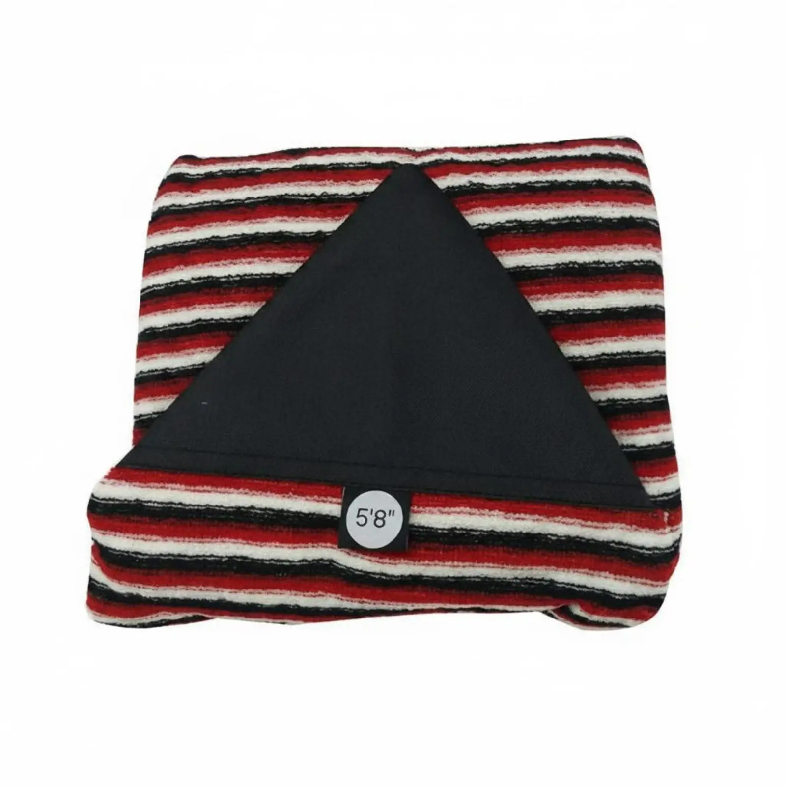 Polyester Surfboard Sock Cover Striped Surfboard Bag Waterproof Pointed Surf Style Sleeve for 5.8 Ft Board