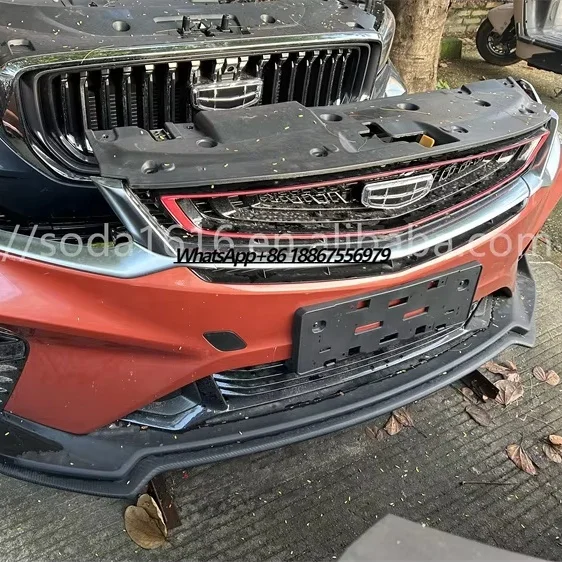 

Nose Cut Front Bumper Assembly Car Part Body Kit for Geely Coolray Pro Binyue 2020 Front Bumper Assembly Including Headlights