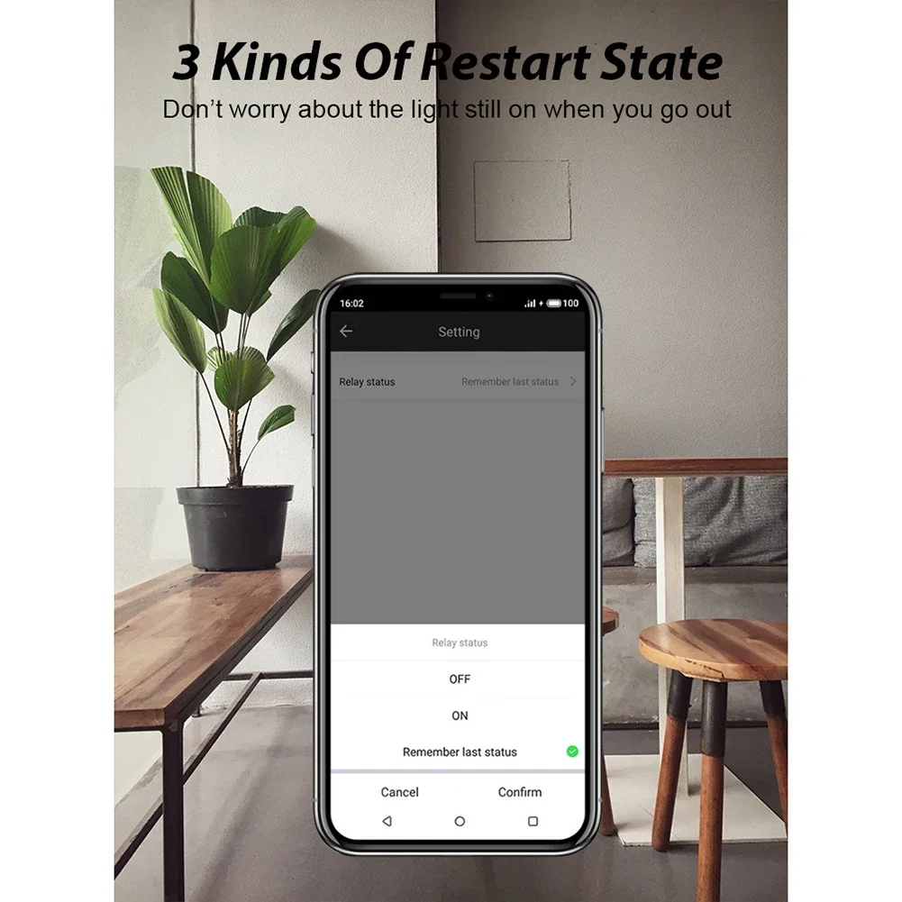 

Hot Sale Graffiti Smart WiFi Switch Mini Remote Dual Control Switch Voice Control Remote Wireless Switch Accessories
