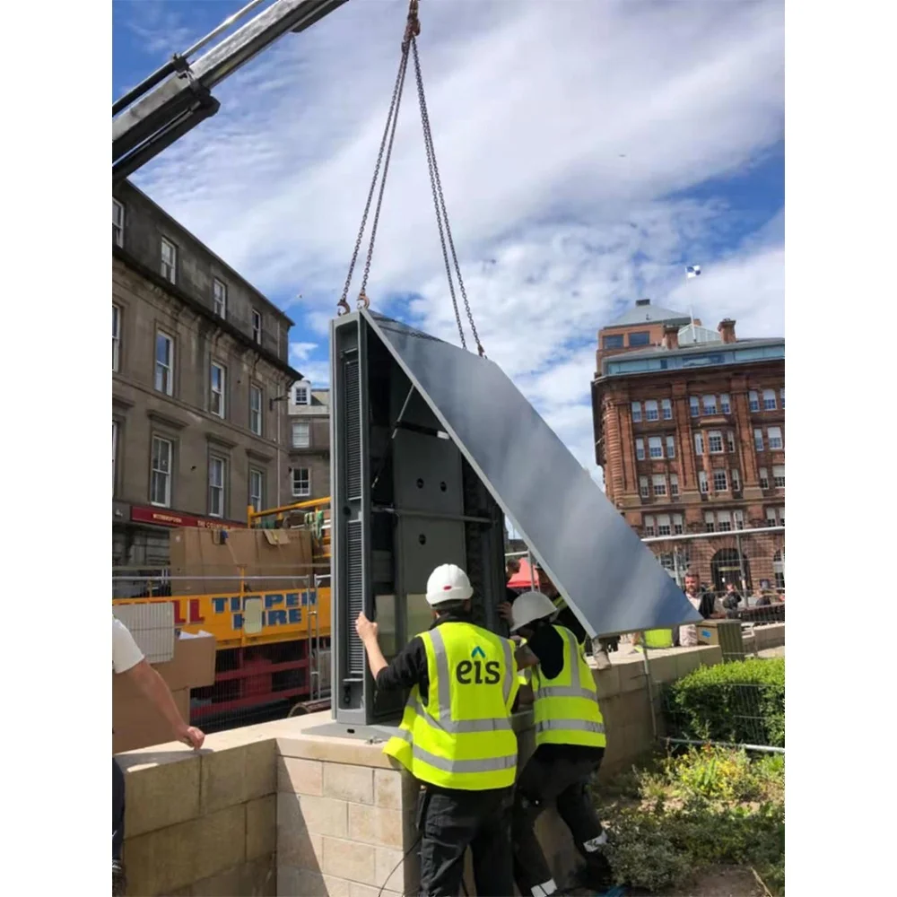 Top Ranking LCD Outdoor Capacitive Advertising Players Digital Display Billboard Bus Shetler Outdoor Kiosk