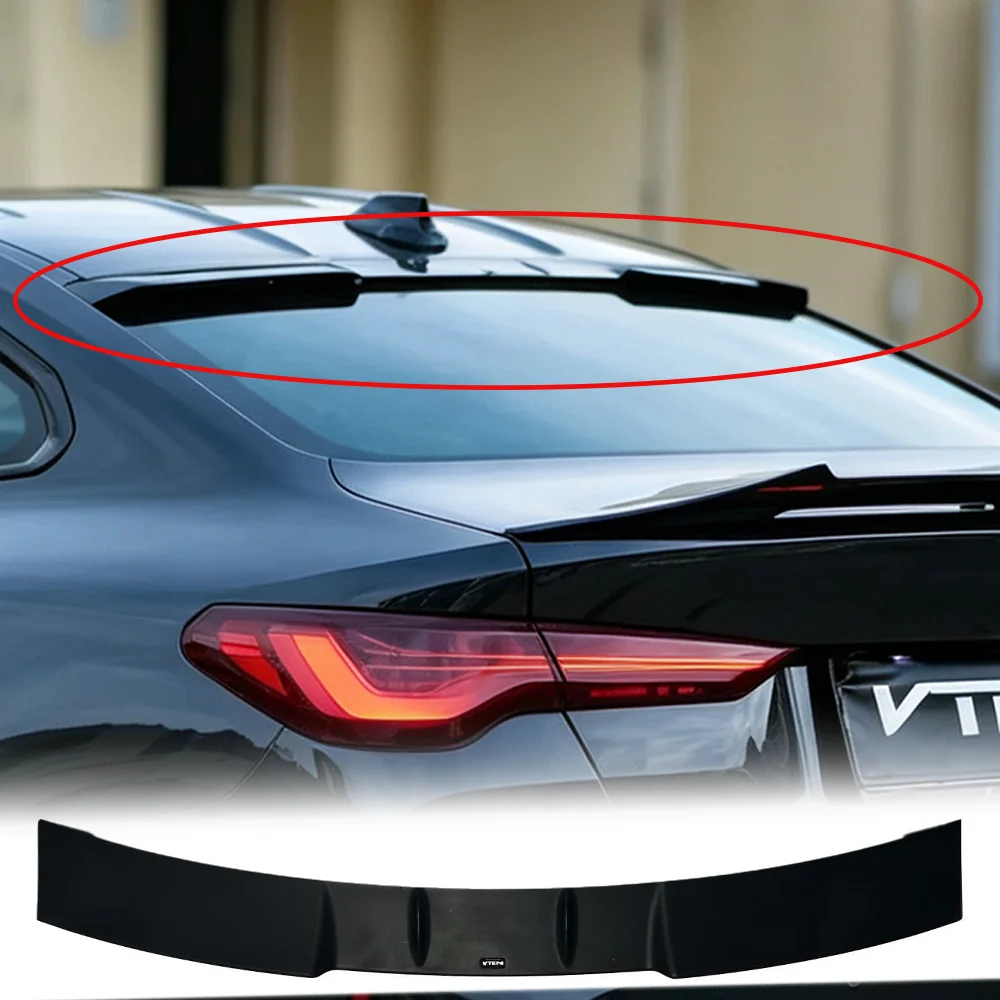 

For BMW G22 425i 430i G82 two door 4 Series 100% carbon fiber trunk top wing 420i M440 spoiler modification accessories