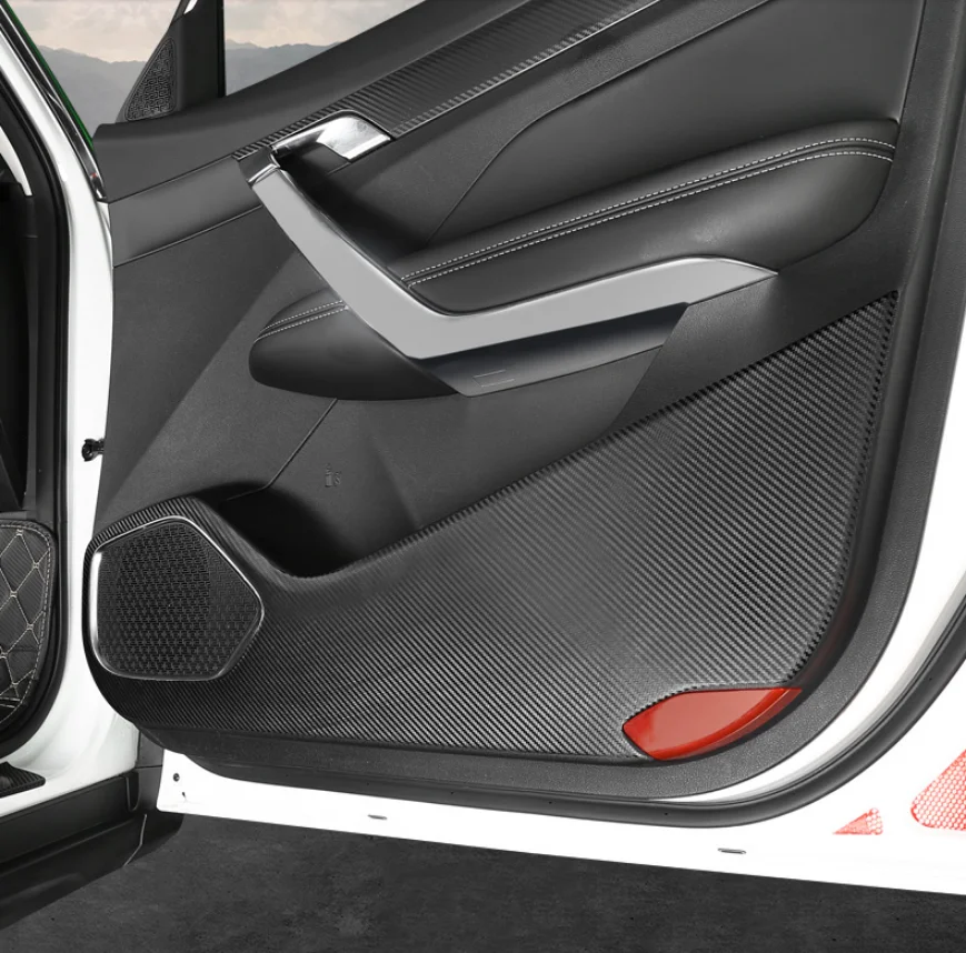 For Geely Atlas Pro Azkarra Boyue Emgrand X7 Sport 2020 2021 2022 Accessories Car Door Anti-Kick Sticker  Pad Mat Cover