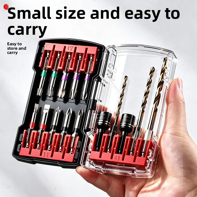 10Pcs Magnetic Socket Screwdriver Bit Set High Torque Multifunctional Drill Driver Accessories