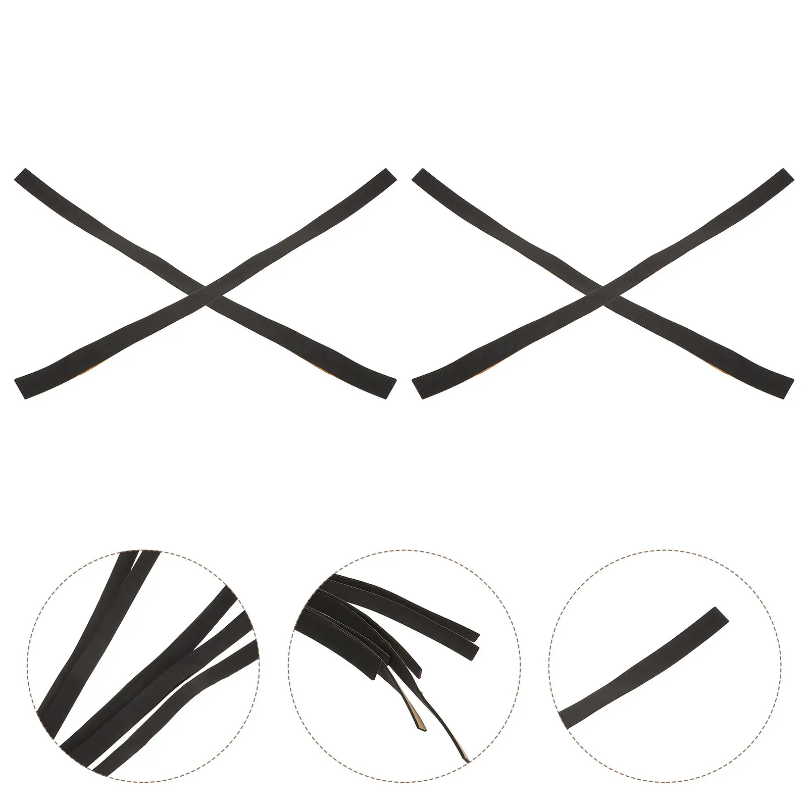 4 Pairs Rocking Horse Non-Slip Pads Adhesive Damper Pads Sound Dampening Cushion Stickers Anti-Slip Floor Protectors