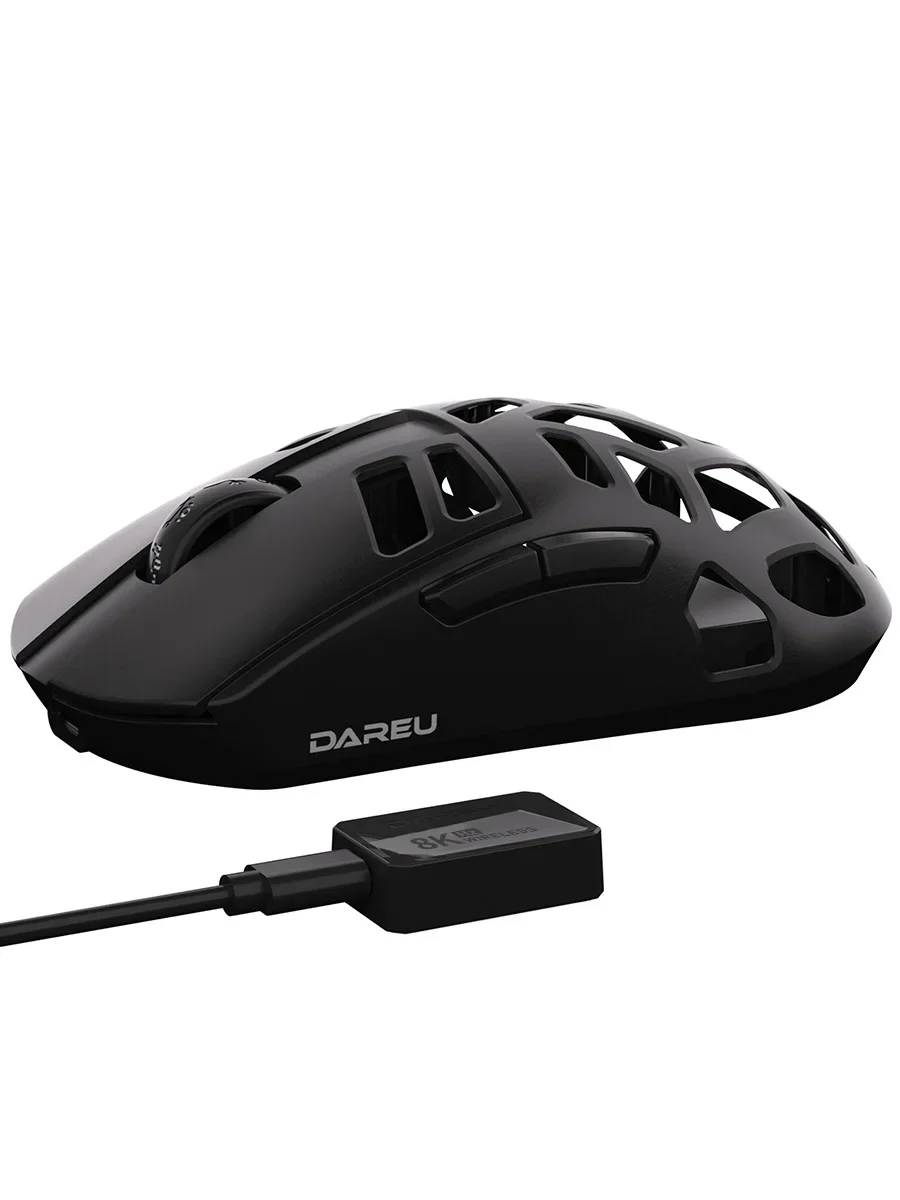 

DAREU Al-mg Tri-mode 8Khz PBT Wireless Gaming Mouse Quick Charge PAW3395 26000 DPI Lightweight for PC Gamer