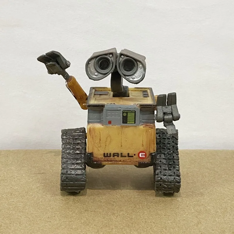 Hot WALL·E Material de PVC de dibujos animados pared E & EVE colección de figuras de acción lindas juguetes de modelos muñecas regalos de cumpleaños para niños y niñas