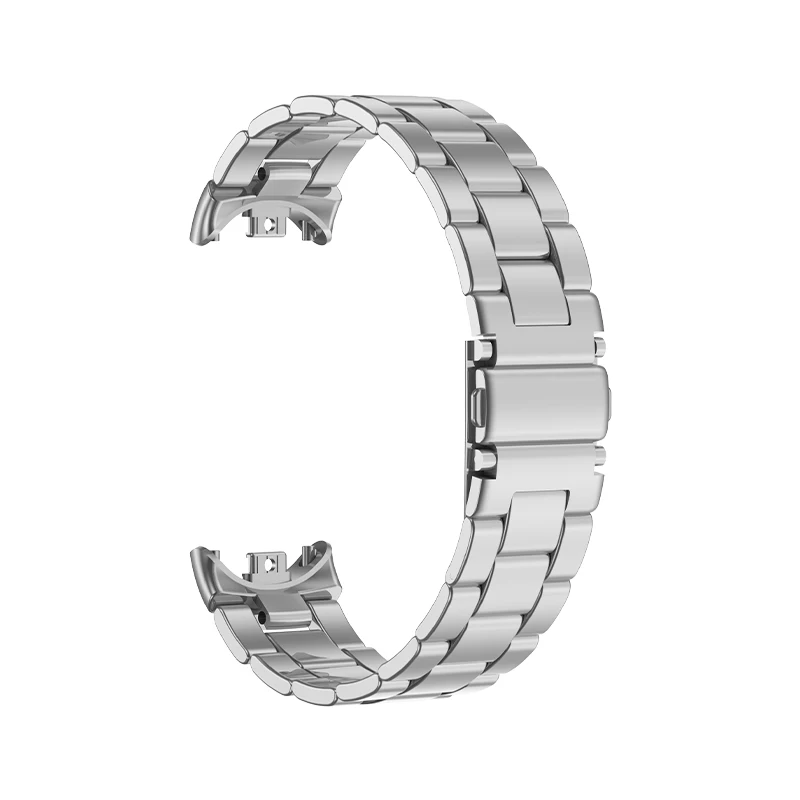 Metal Strap For Xiaomi Mi Band 8 9 Metal Bracelet Screwless Stainless Steel for Mi Band 8 9 Strap Wristbands Pulseira image 6