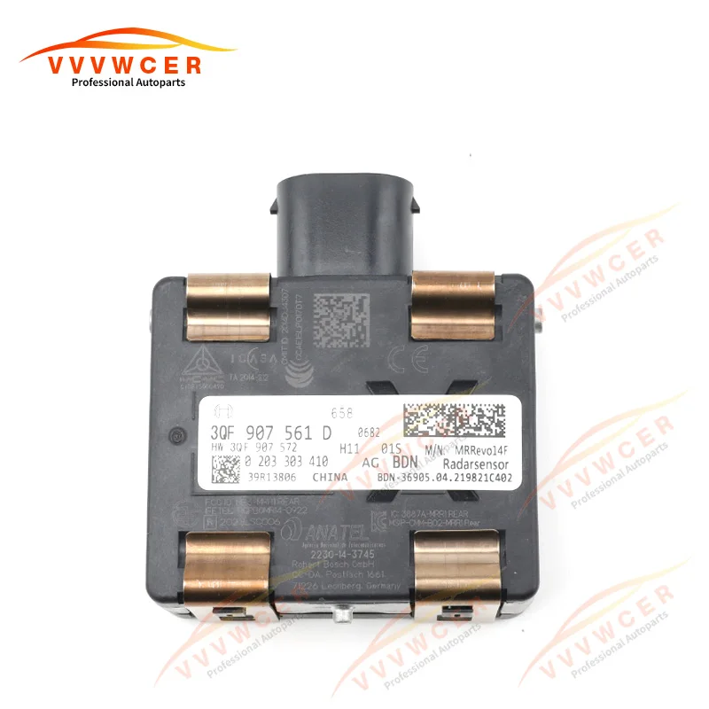 For Volkswagen Passat B8 ACC Adaptive Cruise Control Radar Sensor 3QF 907 561 D And Bracket Holder 3Q0 907 704A