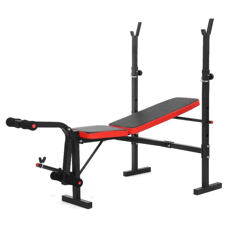 Commercial Use Steel Frame Weightlifting Bench Press Durable & Comfortable Fitness Equipment with Safety Feature Weight Bench