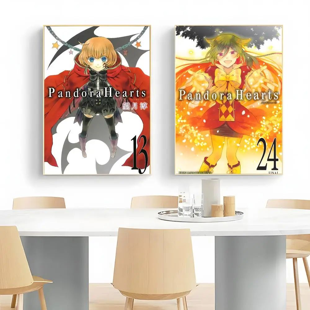Sentimental Gothic Anime P-Pandora Hearts Poster Wall Art Print Decorative Mural Home Decor Gift Unframed