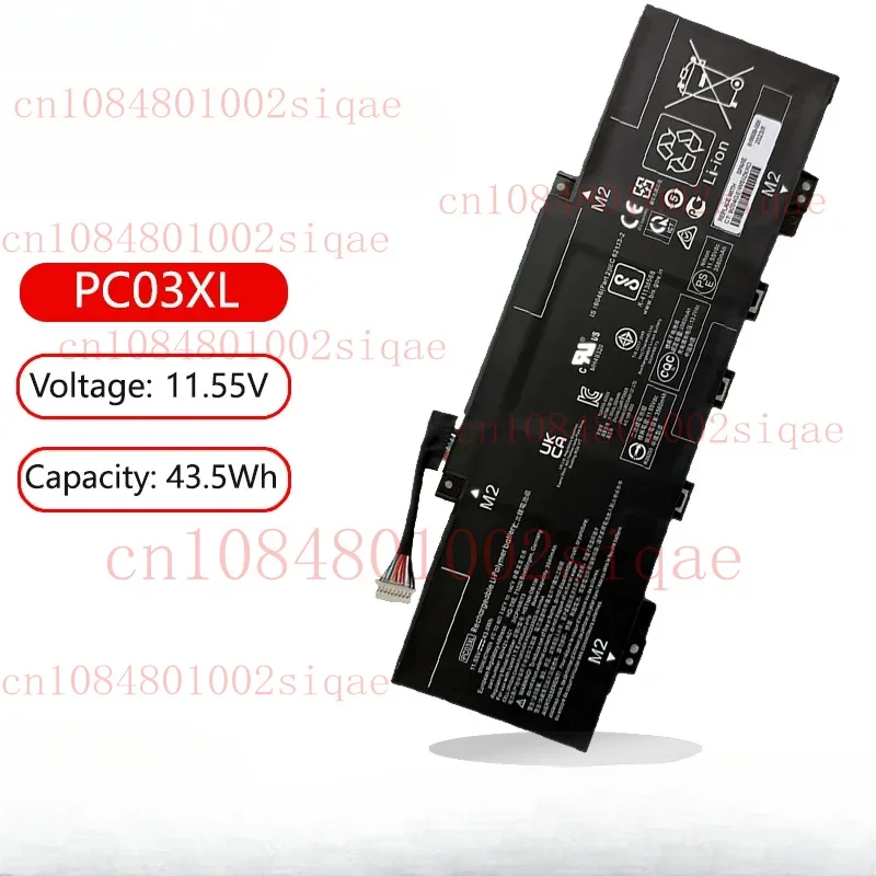 

PC03XL Laptop Battery For HP Pavilion AERO 13 Air,X360 15-ER0012N,14-DY0027NA,TPN-DB0E,TPN-W152,M24648-005 M24421-271 HSTNN-OB1W