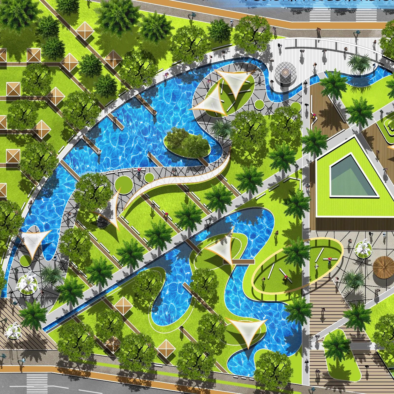 Simulated Water Texture Sticker Artificial River Tile Sheet Sand Table Stream Model River Tile Basing Flowing Water Scene Layout