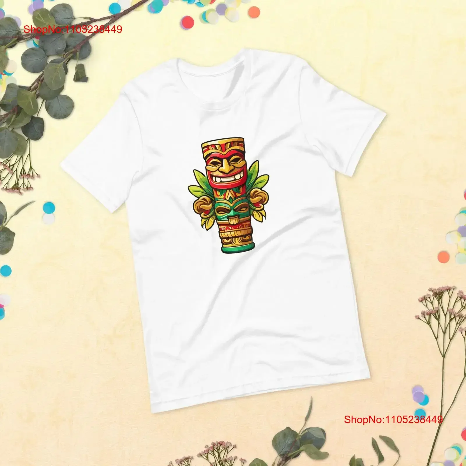 Reggae Tiki T Shirt vintage Washed Unisex homme Versatile Soft streetwear Comfortable Breathable Stylish Slightly Casual