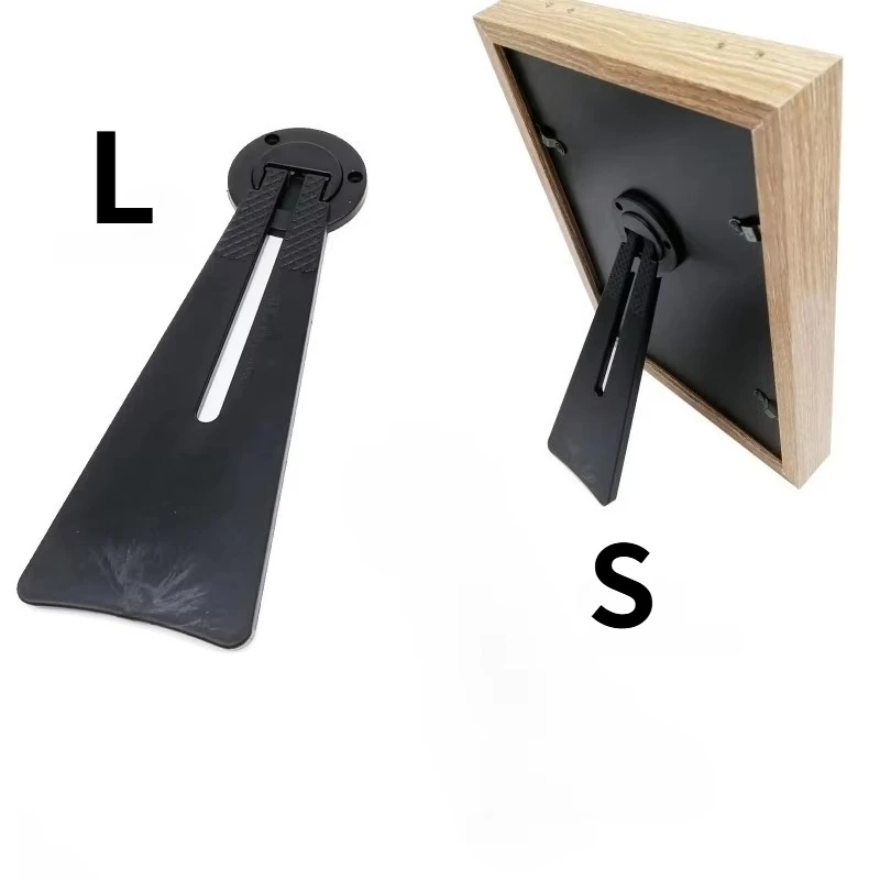 4pcs Photo Frame support frame Photo Display Rack Backboard Bracket Sketchpad Swing Table Ornament Base Hanging Rack Wall nail