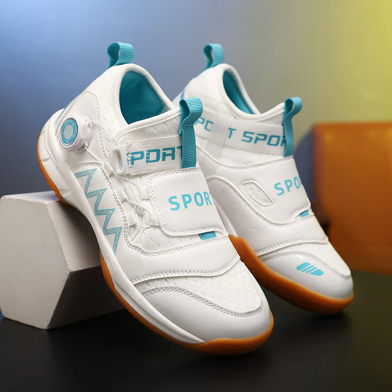 Neue Badminton-Schuhe für Jungen, leichte Tennisschuhe, Volleyball-Schuhe, Tischtennis-Schuhe für den Innenbereich, Sportschuhe, professionelle Trainingsschuhe – Detail 7