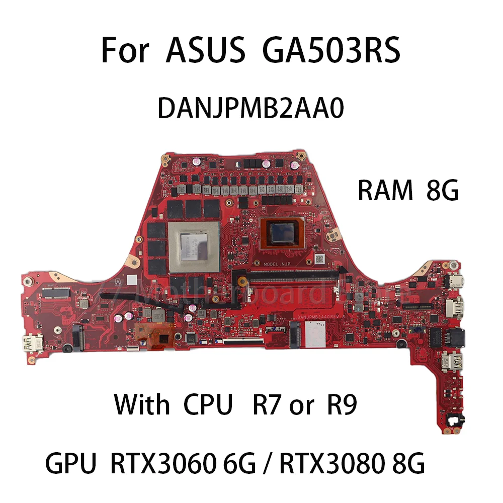 Laptop Motherboard For ASUS ROG Zephyrus GA503RS GA503RW GA503R
