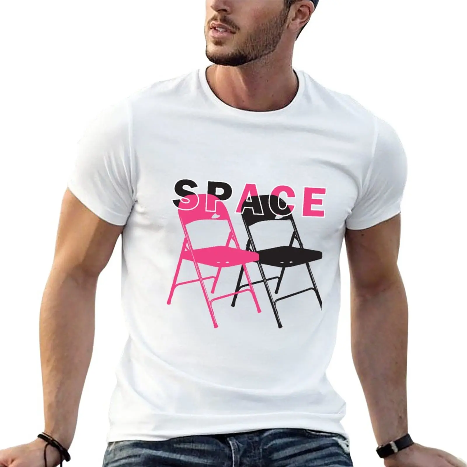 

New Spac folding chair. T-Shirt customized t shirts funny t shirt quick drying t-shirt black t shirts designer t shirt men