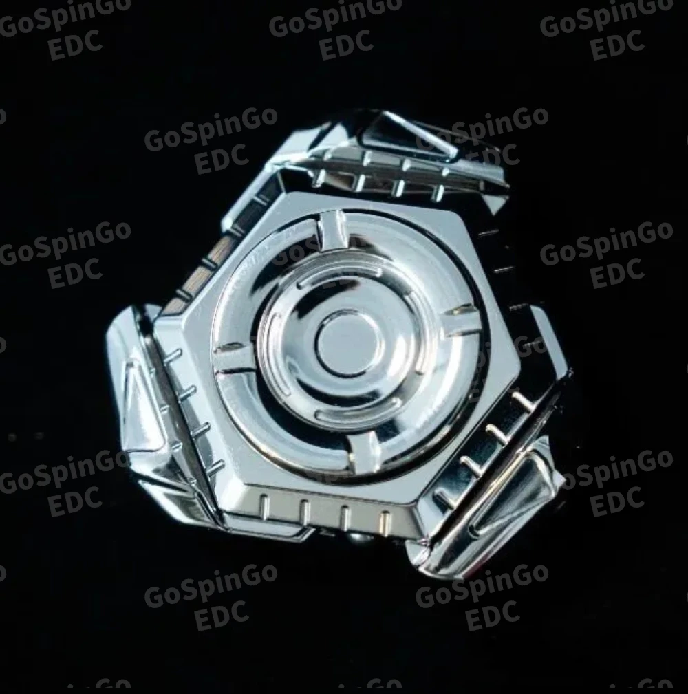 FANRENWU EDC Mantis lame Fidget Spinner en acier inoxydable Fidget jouets pour adultes accessoires de bureau ouverture d'ongle magnétique