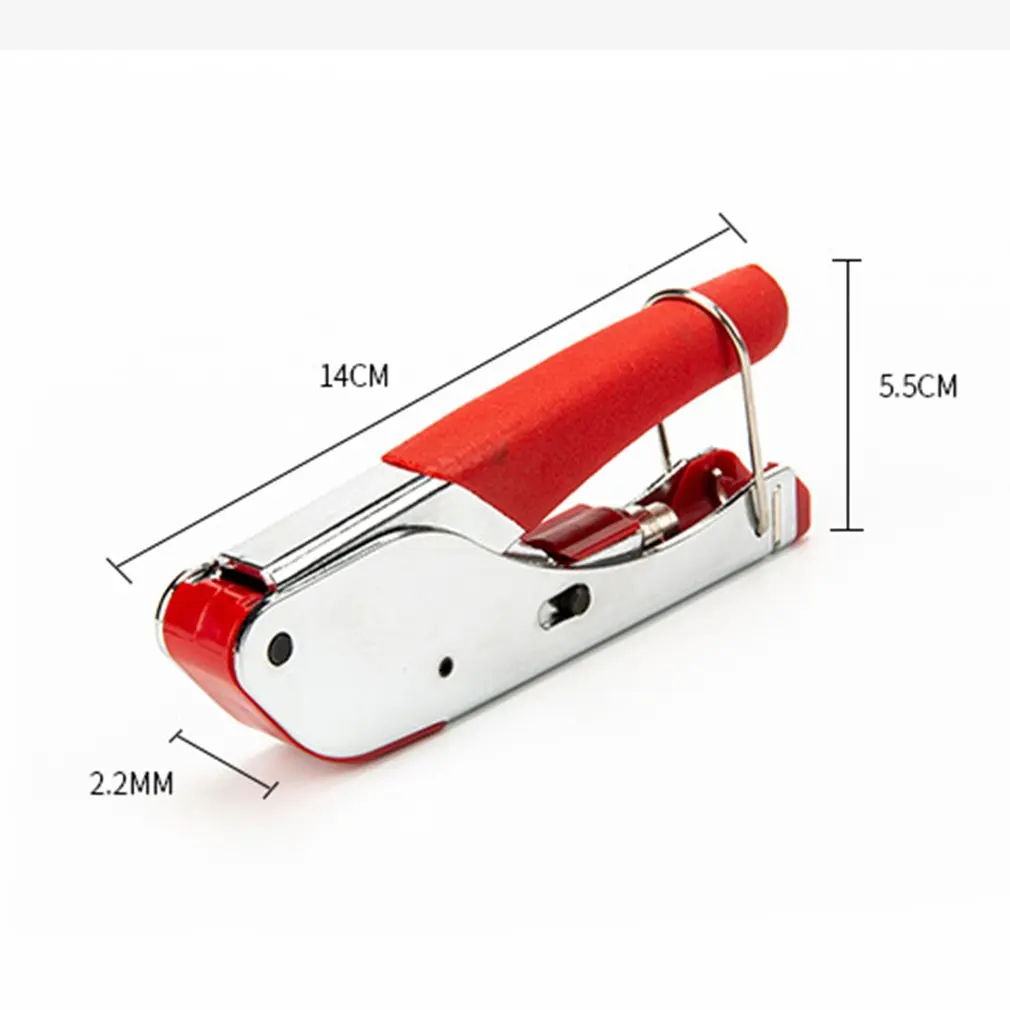 Braçadeira de extrusão de cabo coaxial Alicate de crimpagem, Ferramenta de compressão Conector F RG6 Ferramentas RG5