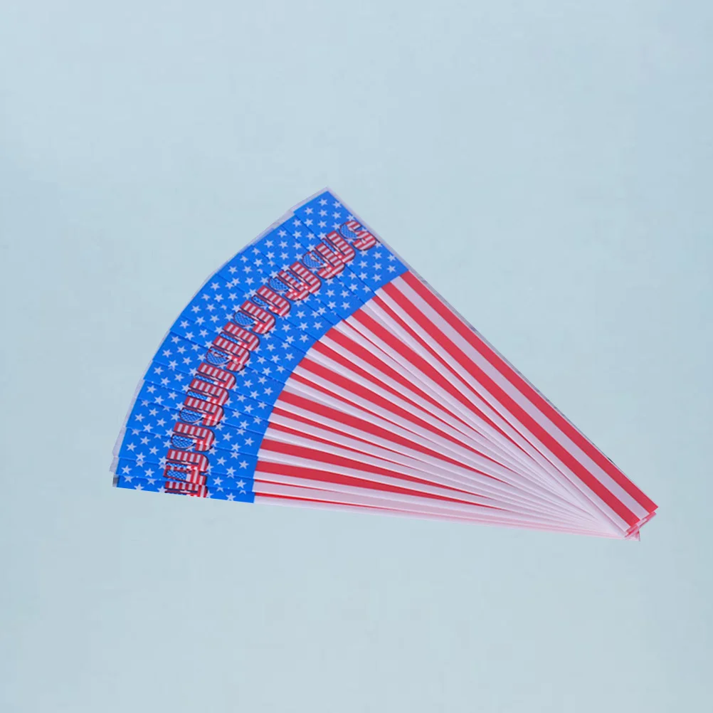 15 قطعة من ملصقات السهم القابلة للانكماش بالحرارة، تصميم العلم الأمريكي العالمي، سهل الاستخدام، يدوم طويلاً، بدون غراء #3